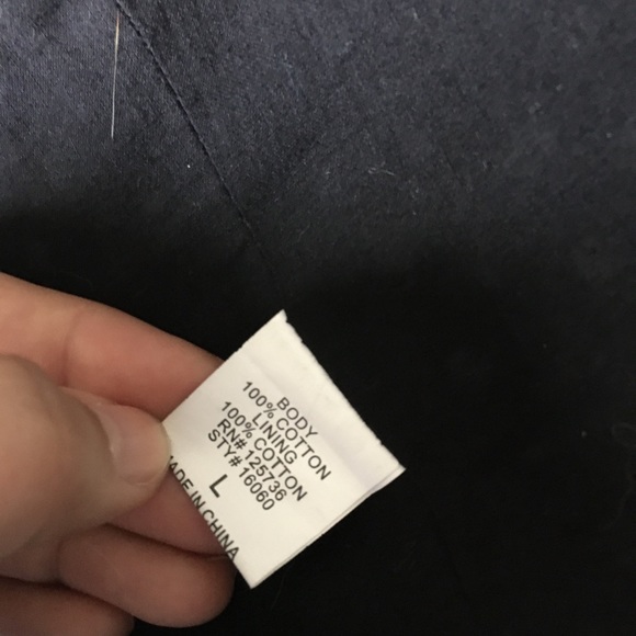 Black polka dot zipper tube top - Picture 5 of 5